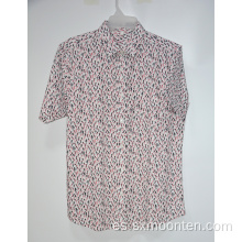 Camisa Casual Hombre Hawaiana Estampado Digital